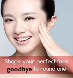 Skin Caring: Shape your perfect face, goodbye to round one